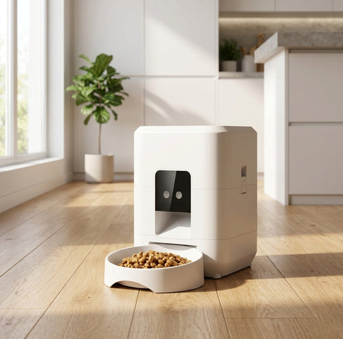 Smart Pet Feeder — App-Controlled Auto Feeder for Cats & Dogs